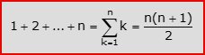 Principio di induzione - Somma dei primi n numeri naturali