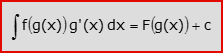 Formula di integrazione per funzioni composte