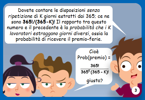 Gioca con MOV - Il premio ferie 3 - Calcolo Combinatorio Gioca con MOV - Il premio ferie 3 - Calcolo Combinatorio